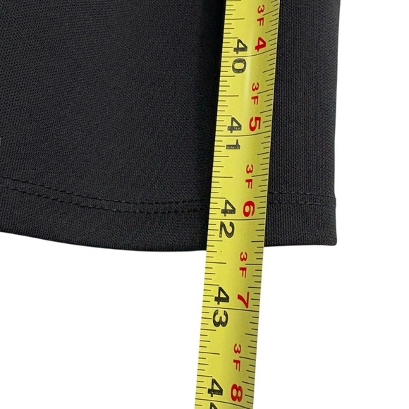 Ralph Lauren Black Label Matte Stretch Jersey Dress Size 12 Black Lined *READ - Picture 9 of 14